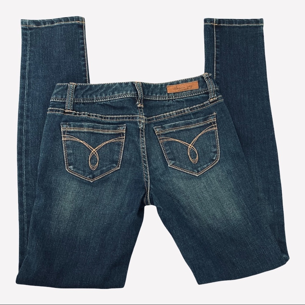 American Rag Low Rise Skinny Jeans 0S - Picture 3 of 9